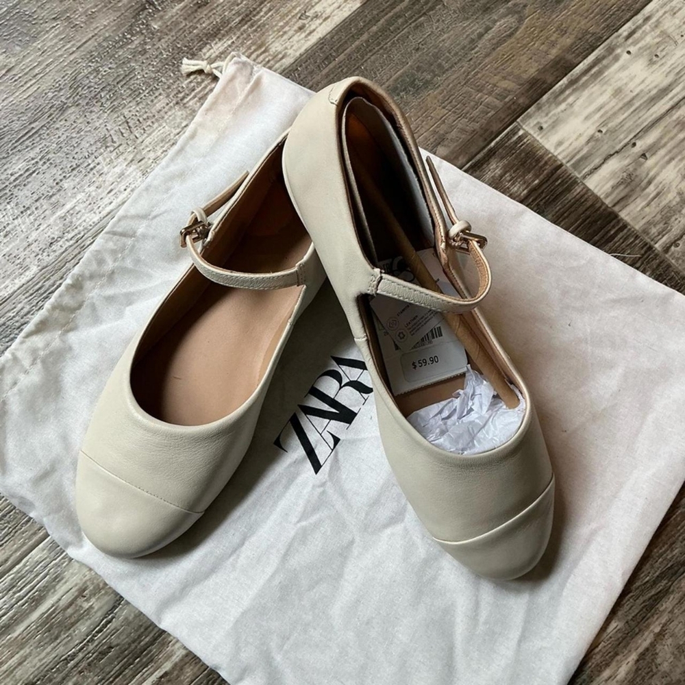 Zara Cream Women's Shoes